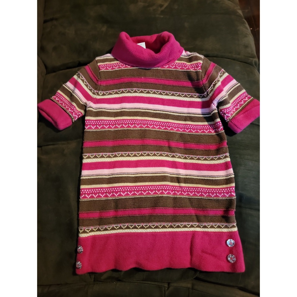 Gymboree parisian chic striped sweater size small 5 6